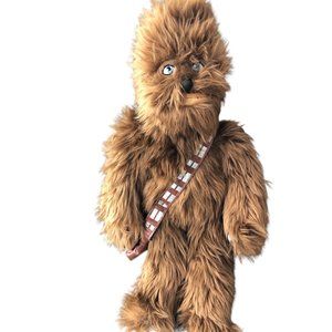 Disney Store Star Wars Chewbacca Chewie Wookie Plush Stuffed Animal 19 inches